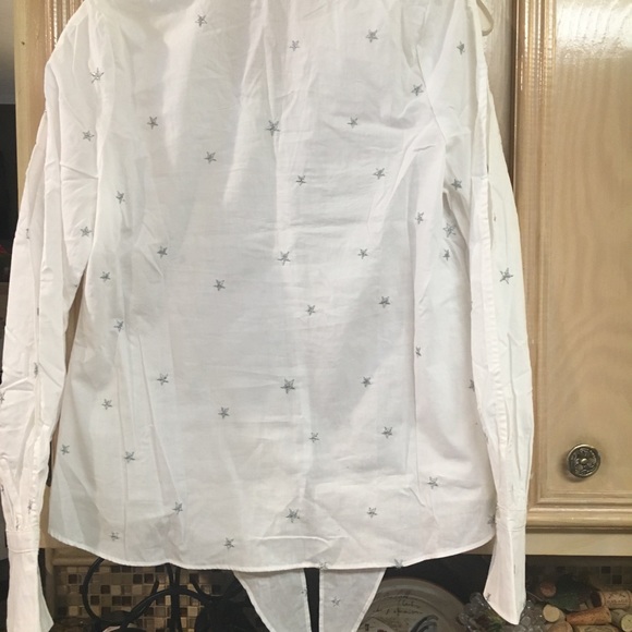 DONATED - Lucky Brand embroidered blouse - Picture 2 of 4